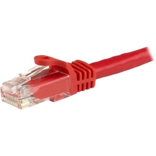 Startech.com Cable De Red Ethernet Cat6 Snagless De 3m Rojo - Cable Patch Rj45 Utp - Cable For Dispositivo De Red - 6gbit/S - Cable De Conexión - Oro Contacto Chapado - 24 Awg - Rojo - Image 3
