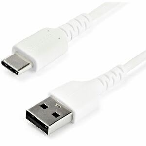 Startech.com Cable De 1m De Carga Usb A A Usb C - De Carga Rápida Usb 2.0 A Usb Tipo C Revestimiento Tpe De Fibra De Aramida M/M 3a Blanco - Cable For Dispositivo Móvil, Smartphone, Ipad Pro - 480mbit/S - Apantallado - Níquel Conector Chapado - 22/32 Awg - Blanco - Image 7