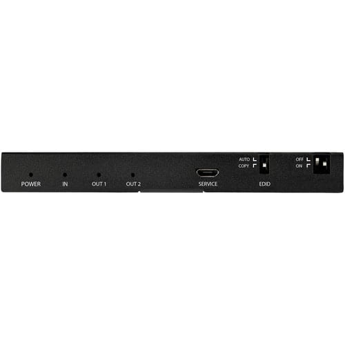 Startech.com Splitter Hdmi De 2 Puertos (1x2) De Audio/Video Hdmi 2.0 4k60hz Con Escalador/Extractor De Audio, Copiado Edid - Tv/Proyector - 3840 × 2160 - 1 X Entrada Hdmi - 2 X Salida Hdmi - Image 3