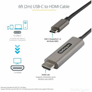 Cable Usb-C A Hdmi De 2m 4k 60 - Image 7