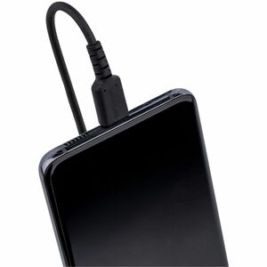 Startech.com Cable De 50cm De Carga Usb A A Usb C, Cable Usb Tipo C En Espiral De Carga Rápida, Cable Usb 2.0 A A Usbc Negro - Cable For Dispositivo Móvil, Ipad Pro, Ipad Mini, Smartphone - Extremo Prinicpal: 1 X Usb 2.0 Tipo A - Macho - 480mbit/S - Apantallado - Níquel Conector Chapado - 22/32 Awg - Negro - Image 6