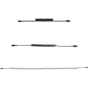 StarTech.com Startech.com Cable De 50cm Usb A Lightning En Espiral Con Certificación Mfi Negro - Cable Lightning En Espiral De Carga Para Iphone - Cable For Dispositivo Móvil, Iphone, Ipad Air, Ipad, Ipad Mini, Airpods, Magic Keyboard, Magic Trackpad, Ratón Magic, Control Remoto Siri, Estación De Carga - 480mbit/S - Mfi - Apantallado - Níquel Conector Chapado - 22/32 Awg - Negro