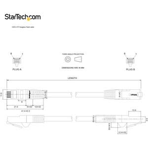 Startech.com Cable De 15m Cat6 Ethernet - Lszh - Cable De Red Rj45 Utp De 10gb 650mhz - Poe De 100w - Sin Enganche Etl - Azul - Cable For Dispositivo De Red, Tarjeta De Red, Servidor, Router, Nas, Dispositivo Voip, Dispositivo Compatible Con Poe, Workstation, Portátil, Iptv, Cámara De Seguridad - 10gbit/S - Cable De Conexión - Oro Contacto Chapado - Lszh - 24 Awg - Azul - Image 8