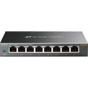 Tp-link Tp-Link Easysmart Tl-Sg108e 8 Puertos Conmutador Ethernet - 10/100/1000base-T - 2 Capa Compatible - De Escritorio, Montable En Bastidor - 3año(s) Garantía Limitada