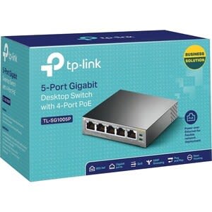 Tp-Link Switch De Escritorio Gigabit De 5 Puertos Con Poe + De 4 Puertos - Image 5