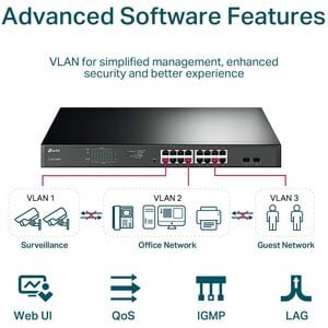 Tp-Link Easy Smart Switch Gigabit De 18 Puertos Con Poe + De 16 Puertos - Image 7