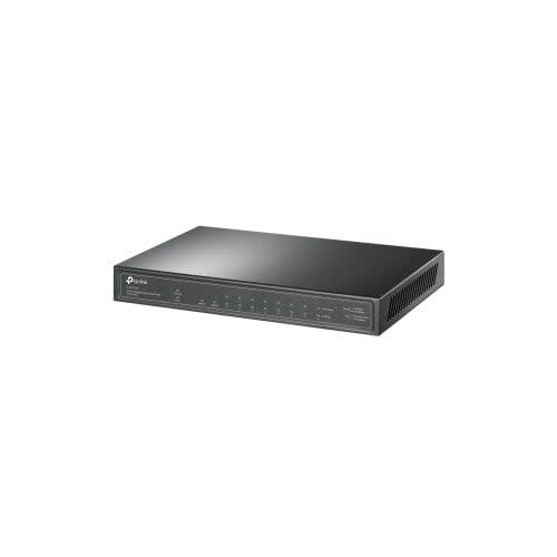 Tp-Link Switch De Escritorio Gigabit De 10 Puertos Con Poe + De 8 Puertos