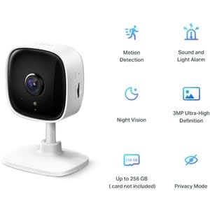 Tp-Link Camara De Vigilancia Wifi Para Interior, Resolucion 3mp, Vision Nocturna, Detector De Movimiento - Image 2