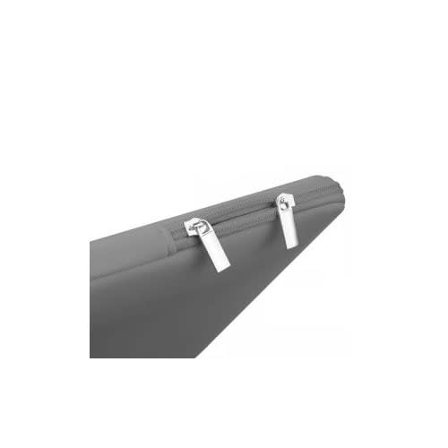 Brobotix Funda De Neopreno Para Laptop 14" Color Gris, Con Cierre, Forro Interior Suave Contra Solpes Y Rayones - Funda Acolchada 15.6 Pulgadas - Image 2