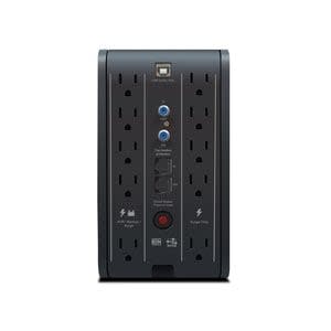 CDP No-Break R-Smart 1510, 1500 Va, 900 Watts, 10 Contactos Tipo Nema5-15r (5 Contactos Con Respaldo, Avr Y Supresión De Picos Y 5 Con Supresión De Picos), Amplio Rango De Entrada, Sensor De Carga, Protección Contra Sobrecarga Rj11/45, Filtro De Ruido. Baterías Selladas Libre De Mantenimiento, Pantalla Lcd. Tiempo De Respaldo De Hasta 60 Minutos (con Una Pc). Software De Monitoreo Inteligente Y Puerto Usb. Corriente Máxima Entrada 15amp/1800watts, Corriente Salida 7.5a, Batería 12v,9ah * 2. Garantía De 2 Años En Partes Electronicas Y Baterías.