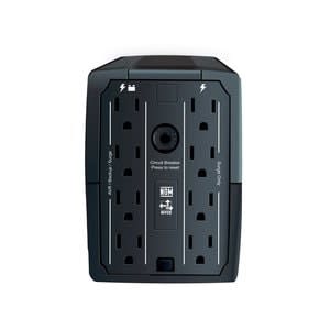 No-Break R-Upr 508, 500 Va 250 Watts, 8 Contactos Tipo Nema 5-15r (4 Contactos Con Respaldo, Avr Y Supresión De Picos Y 4 Con Supresión De Picos), Protección Contra Sobrecarga Mediante Breaker. Arranque En Frío. Tecnología Interactiva. Monofásico. Alimentación 120 V. Tiempo De Respaldo Nominal Por Más De 15 Minutos ( Con Una Pc), Corriente Máxima 6 Amp (regulado 2.03a). Garantía De 2 Años En Partes Electronicas Y Baterías.