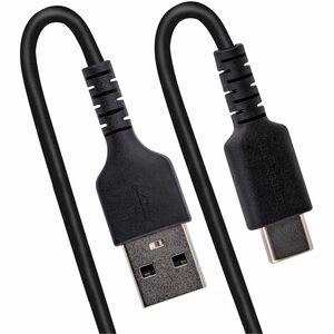 Startech.com Cable De 1m De Carga Usb A A Usb C, Cable Usb Tipo C En Espiral De Carga Rápida, Cable Usb 2.0 A A Usbc Negro - Cable For Dispositivo Móvil, Ipad Pro, Ipad Mini, Smartphone - Extremo Prinicpal: 1 X Usb 2.0 Tipo A - Macho - 480mbit/S - Apantallado - Níquel Conector Chapado - 22/32 Awg - Negro - Image 7