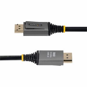 Cable Displayport 2.1 De 50cm - Cable Dp80 Certificado Vesa - Cable Dp 2.1 - 10k/8k 60hz, 16k 60hz/8k 240hz Con Dsc 1.2a Sin Comprimir - Cable Para Monitor Dp - Image 2