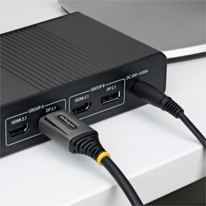 Cable Displayport 2.1 De 50cm - Cable Dp80 Certificado Vesa - Cable Dp 2.1 - 10k/8k 60hz, 16k 60hz/8k 240hz Con Dsc 1.2a Sin Comprimir - Cable Para Monitor Dp - Image 7