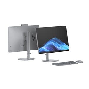 All In One Hp Omnistudio X Next Gen Ai 27-Cs1251la De 27". Intel Core Ultra 5 226v (hasta 4.5 Ghz, 8 Núcleos), 16gb Lpddr5x-8533 Mt/S (integrada), Ssd Pcie® Nvme™ De 512 Gb, Windows 11 Home, Pantalla Fhd, Ips, Antirreflejante De 27" (1920 X 1080), Incluye Combo De Teclado Y Ratón Hp 710 Usb Meteor Silver, Audio De Poly Studio, Cámara De Infrarrojos De 5 Mp Con Reducción Temporal De Ruidos, Puertos: 1 Salida Hdmi 1.4; 1 Entrada Hdmi 1.4, 1 Usb Tipo C® De 10 Gbps; 2 Usb Tipo A 10 Gbps, 2 Usb Type-A Con 10gbps De Tasa De Señal; 1 Conector Combo Audífono/Micrófono; 1 Rj-45; 1 Usb Type-C® De 20gbps (salida Displayport™ 1.4), Wi-Fi 7 Be201 (2 X 2) Y Bluetooth® 5.4, Adaptador De Alimentación De Ca De 180 W, 1 Año De Garantía + Mcafee Total Protection. - Image 3