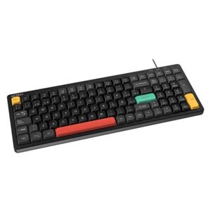 Teclado Alambrico Membrana Silenciosa Techno Core Ta780 / Usb-C / Teclado De Perfil Bajo 100% / Rgb / Elite Series / Negro