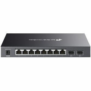 Omada Sg2210p 8 Puertos Gestionable Conmutador Ethernet - Gigabit Ethernet - 10/100/1000base-T, 100/1000base-X - 2 Capa Compatible - 2 Ranuras Sfp - 77.80w Consumo Energético - 61w Rendimiento Poe - Par Trenzado, Fibra óptica - Poe Ports - De Escritorio, Montaje En Pared