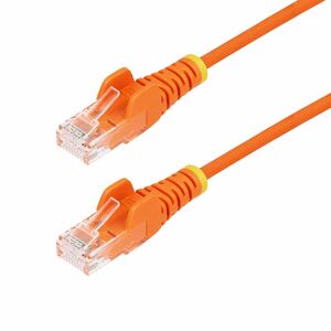 Startech.com Cable Ethernet Cat6 Delgado De 10m Naranja - Utp - Cobre Puro - 28awg - Rj45 - Snagless - Lszh - Probado Con Fluke - Cable For Dispositivo De Red, Bastidor, Panel De Conexión, Conmutador Poe, Cámara Ip - 1gbit/S - Cable De Conexión - Unshielded Twisted Pair (utp) - Oro Conector Chapado - Oro Contacto Chapado - Lszh - 28 Awg - Naranja