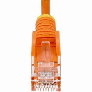 Startech.com Cable Ethernet Cat6 Delgado De 10m Naranja - Utp - Cobre Puro - 28awg - Rj45 - Snagless - Lszh - Probado Con Fluke - Cable For Dispositivo De Red, Bastidor, Panel De Conexión, Conmutador Poe, Cámara Ip - 1gbit/S - Cable De Conexión - Unshielded Twisted Pair (utp) - Oro Conector Chapado - Oro Contacto Chapado - Lszh - 28 Awg - Naranja