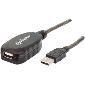 Manhattan Cable Usb V2.0 Ext. Activa 10.0m Bolsa - 480mbit/S - Cable De Extensión - Negro - Image 6