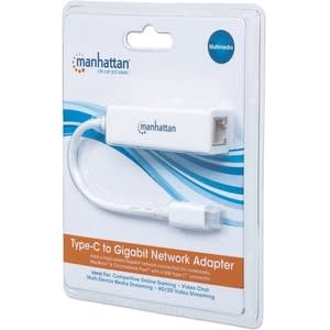 Manhattan Adaptador Usb-C V3.1 A Red Gb Mh - Usb 3.1 (gen 1) Tipo C - 1 Puerto(s) - 1 - Par Trenzado - Image 4
