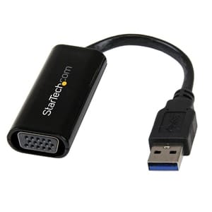 Startech.com Adaptador De Video Convertidor Usb 3.0 A Vga - Cable Compacto - 1920x1200 / 1080p - 1920 X 1200 Supported - Negro