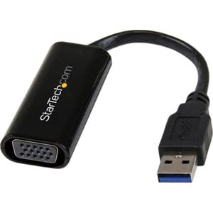 Startech.com Adaptador De Video Convertidor Usb 3.0 A Vga - Cable Compacto - 1920x1200 / 1080p - 1920 X 1200 Supported - Negro
