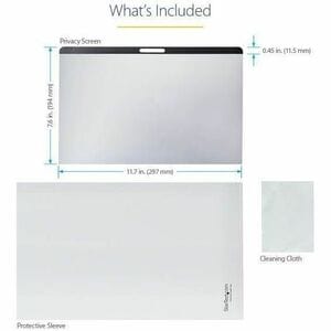 Startech.com Privscnmac13 Filtro De Privacidad Para Laptop (macbook) De 13" - Opaco O Con Brillo - Para 33cm (13") Pantalla Panorámica Lcd Macbook - 16:10 - Reducción E Luz Azul - Resistente Al Polvo, Resistencia A Arañazos, Resistente A Las Huellas De Dedos - Image 6