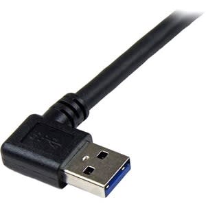 Startech.com Cable 1m Usb 3.0 (5gbps) Super Speed Usb B Macho A Usb A Macho Acodado En ángulo A La Derecha - Negro - Cable For Portátil, Dispositivo De Red, Impresora, Módem, Disco Duro, Pc, Servidor, Carcasa Para Unidad De Disco Duro, Base De Conexión, Lector De Tarjetas - 5gbit/S - Apantallado - 28 Awg - Negro - Image 6