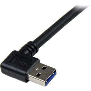 Startech.com Cable 1m Usb 3.0 (5gbps) Super Speed Usb B Macho A Usb A Macho Acodado En ángulo A La Derecha - Negro - Cable For Portátil, Dispositivo De Red, Impresora, Módem, Disco Duro, Pc, Servidor, Carcasa Para Unidad De Disco Duro, Base De Conexión, Lector De Tarjetas - 5gbit/S - Apantallado - 28 Awg - Negro - Image 7