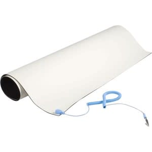 StarTech.com Startech.com Tapete Antiestático De Pvc De 60cm X 69cm - Antistatic Mat - Beige - 599.44mm Longitud X 701.04mm Ancho X 2.54mm Grosor - Rectangular - Cloruro De Polivinilo (pvc), Espuma Pvc - Beige