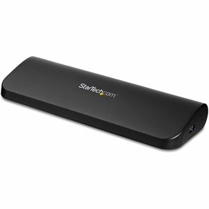 Startech.com Docking Station Usb 3.0 Usb-A De 2 Monitores - Hdmi/Dvi/Vga - Hub 3x Usb-A - Replicador - Win/Macos/Chromeos - 2 Pantallas Compatibles - Hd - 1920 X 1200, 1920 X 1080, 2048 X 1152 - 4 X Puertos Usb - 3 X Usb Type-A Ports - Usb Tipo-A - 1 X Rj-45 Ports - Red (rj-45) - Hdmi - Dvi - Vga - Línea Salida De Audio - Micrófono - Cableado - Gigabit Ethernet - Macos 14, Windows Xp Sp3, Windows Vista, Windows 7, Windows 8, Windows 8.1, Windows 10, Windows 11, Mac Os X 10.6 Snow Leo