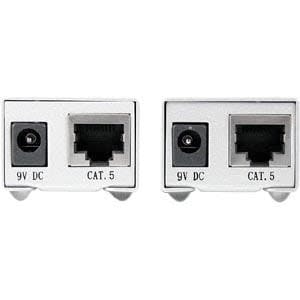 StarTech.com Startech.com Extensor Db9 Rs232 Serial Por Cable Ethernet Cat5 Utp - Hasta 1000m - 2 X Red (rj-45) - 1km Alcance Extendido - Acero
