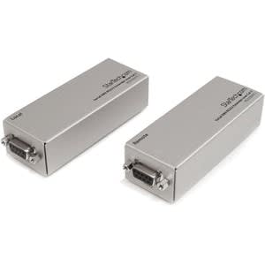Startech.com Extensor Db9 Rs232 Serial Por Cable Ethernet Cat5 Utp - Hasta 1000m - 2 X Red (rj-45) - 1km Alcance Extendido - Acero
