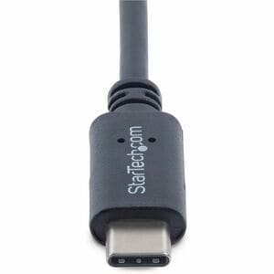 Startech.com Cable Usb-C De 1 Metro - Cable Usb C Macho - Usb 2.0 - Cable For Macbook, Chromebook, Portátil, Smartphone, Tableta, Cargador De Pared, Computador - 480mbit/S - Apantallado - Níquel Conector Chapado - 22/30 Awg - Negro - Image 2
