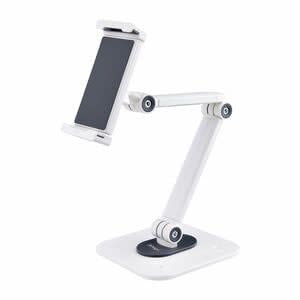 Startech.com Soporte Ajustable De Escritorio Para Tablet - De Montaje En Pared - 1kg De Capacidad - Base Ergonómica Ajustable Para Tablet - Altura Ajustable - 32.8cm (12.9") Para Pantalla Plana - Aluminio, Acero - Image 4