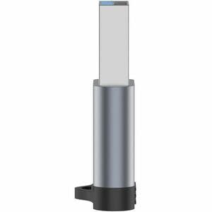 Manhattan Adaptador Para Transferencia De Datos - 2 / Set - Níquel Contacto - Gris, Negro