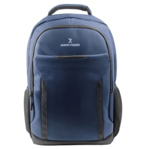 Perfect Choice Mochila Para Laptop 15.6" Gran Capacidad De Carga Folk Azul| Perfect Choice