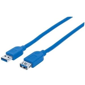 Manhattan Cable De Extensión Usb De Súpervelocidad - 325394 91.44cm Usb Cable De Transferencia De Datos