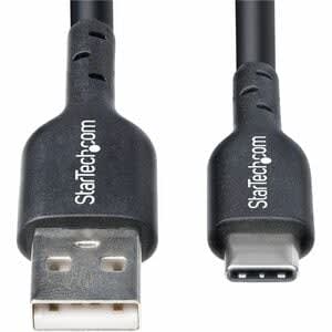 StarTech.com Cable Cargador Usb-A A Usb-C De 4m - Cable Adaptador Usb-A A Usb Tipo C - 3a - Cable De Carga Y Sincronización - Usb 2.0 - Recubrimiento De Tpe - M/M - Negro