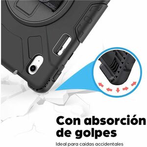 Manhattan Funda Protectora De Uso Rudo Para Ipad® De 10.9" (10ª Gen) - Amortiguador, Resistente A Golpes, Resistente A Caídas, Resistente A Impactos, Protector De Pantalla Resistente A Los Arañazos - Policarbonato, Silicona, Poliuretano Body - Correa De Mano, Correa De Hombro - 24.9mm Altura X 217.9mm Ancho X 273.6mm Profundidad - Al Por Menor