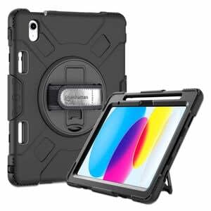Manhattan Funda Protectora De Uso Rudo Para Ipad® De 10.9" (10ª Gen) - Amortiguador, Resistente A Golpes, Resistente A Caídas, Resistente A Impactos, Protector De Pantalla Resistente A Los Arañazos - Policarbonato, Silicona, Poliuretano Body - Correa De Mano, Correa De Hombro - 24.9mm Altura X 217.9mm Ancho X 273.6mm Profundidad - Al Por Menor
