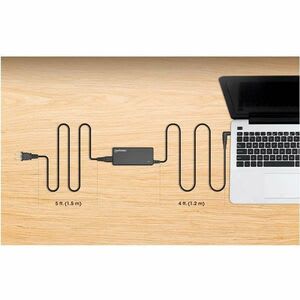 Manhattan Universal 180979 65w Adaptador Ca - Adaptador Universal - Para Portátil, Chromebook, Ultrabook - Estados Unidos, Europa, Reino Unido - 1.50m Cable - 120 V Ac, 230 V Ac Entrada - 15 V Dc, 19 V Dc, 19,5 V Dc, 20 V Dc Salida - 3.42a - Negro