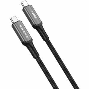 Naceb 1m Usb-C Cable De Transferencia De Datos - Cable For Portátil, Tableta, Smartphone - 40gbit/S