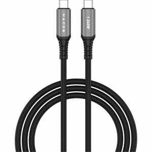 Naceb 1m Usb-C Cable De Transferencia De Datos - Cable For Portátil, Tableta, Smartphone - 40gbit/S