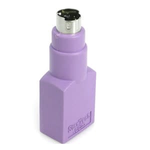 Startech.com Adaptador Teclado Usb A Conector Ps/2 Ps2 Minidin - Hembra Usb - Macho Mini-Din - Adaptador Teclado O Mouse Usb A Conector Ps/2 Ps2 Minidin - 1x Hembra Usb - 1x Macho Mini-Din - Púrpura