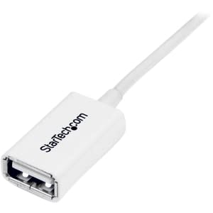 Startech.com Cable De 3m De Extensión Alargador Usb 2.0 - Macho A Hembra Usb A - Extensor - Blanco - Cable For Dispositivo Periférico - 480mbit/S - Cable De Extensión - Apantallado - 24/28 Awg - Blanco