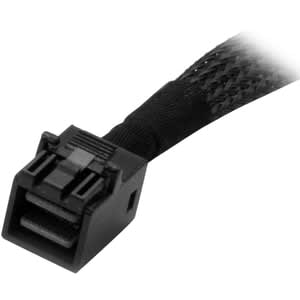 Startech.com Cable Mini Sas Interno A Sata De 1m - Cable Sff-8643 A 4x Sata - Cable For Controlador Sata, Dispositivo De Almacenamiento - 6gbit/S - Apantallado - 30 Awg - Negro, Plata