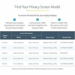 Filtro De Privacidad De 15.6 Pulgadas 16:9 Para Laptop - Pantalla De Privacidad Protector - Anti Luz Azul Reducción 51% - Para 39.6cm (15.6") Pantalla Panorámica Lcd Portátil - 16:9 - Reducción E Luz Azul - Resistente A Los Reflejos, Resistente A Las Huellas De Dedos, Resistencia A Arañazos - Image 8