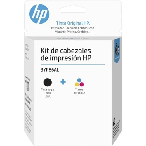 Hp Inc Cabezal De Impresión Hp Inyección De Tinta - Tricolor, Negro - Original - 1 Paquete - Image 3